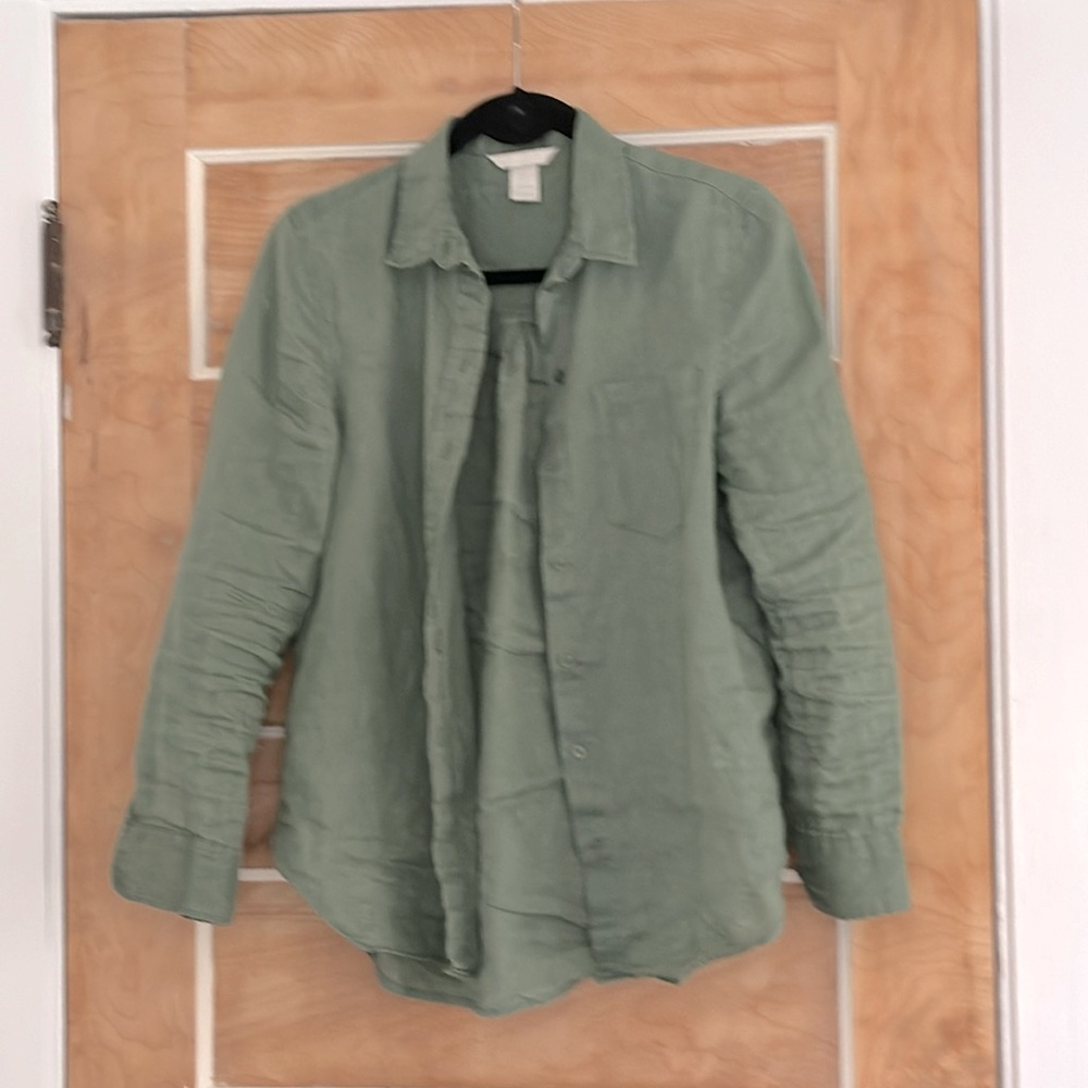 H&M Linen Button Down